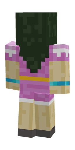 Classic skin: body, back render