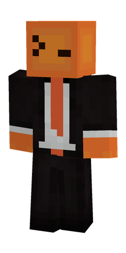 Black skin: body, front render
