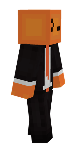 Black skin: body, right side render
