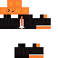 Black skin: raw texture render