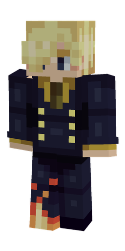 Black skin: body, front render