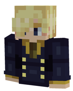 Black skin: bust render