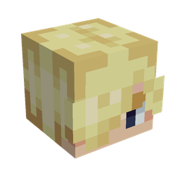 Black skin: head render