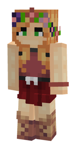 Orange skin: body, front render