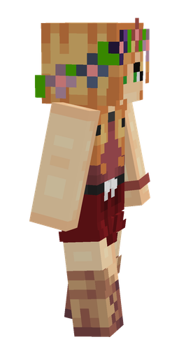 Orange skin: body, right side render