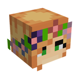 Orange skin: head render