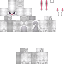 Classic skin: raw texture render