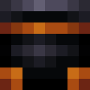 Black skin: face render