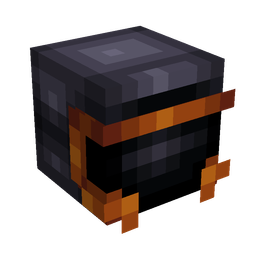 Black skin: head render