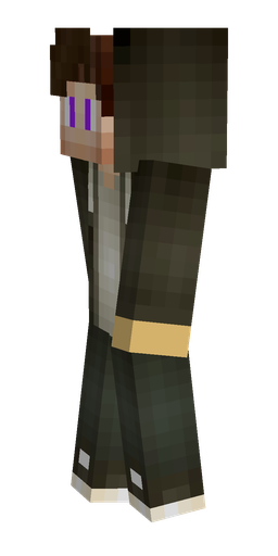 Black skin: body, left side render