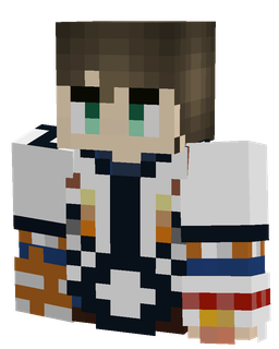 Blue skin: bust render