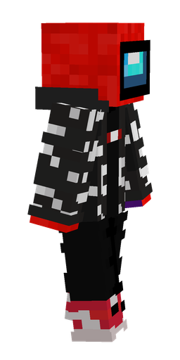 Black skin: body, right side render