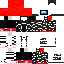 Black skin: raw texture render