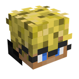 Black skin: head render