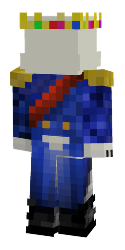 Black skin: body, back render