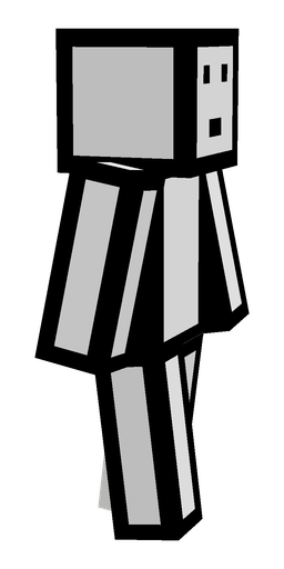 Black skin: body, right side render