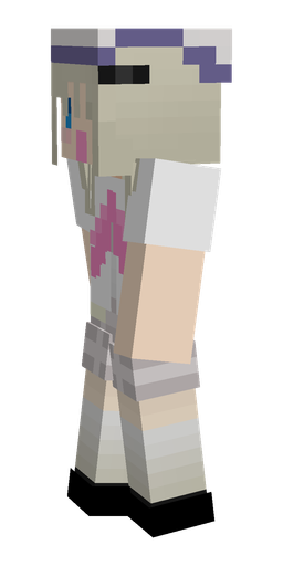 Orange skin: body, left side render