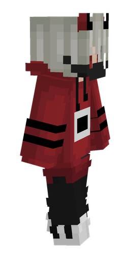 Black skin: body, right side render