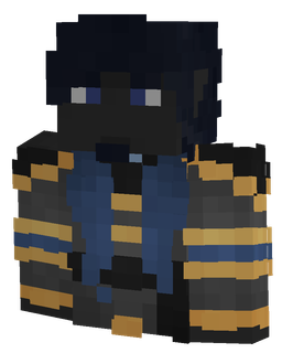 Black skin: bust render