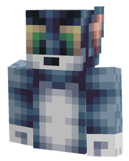 Blue skin: bust render