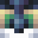 Blue skin: face render