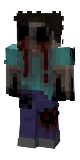 Black skin: body, front render