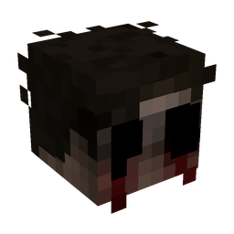 Black skin: head render