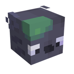 Black skin: head render