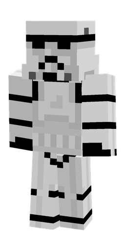 Black skin: body, front render
