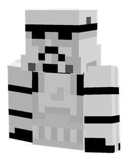 Black skin: bust render