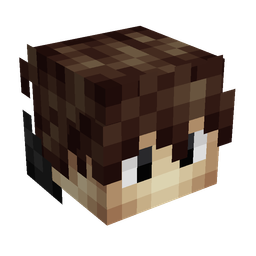 Black skin: head render