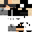 Black skin: raw texture render
