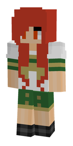 Orange skin: body, front render
