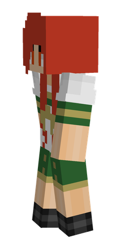 Orange skin: body, left side render