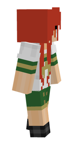 Orange skin: body, right side render