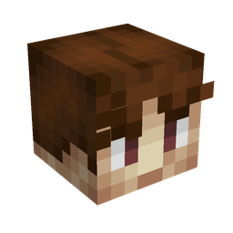 Black skin: head render