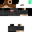 Black skin: raw texture render