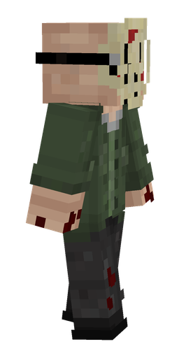 Black skin: body, right side render