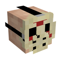 Black skin: head render