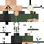 Black skin: raw texture render