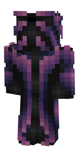 Black skin: body, back render