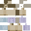 Blue skin: raw texture render