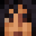 Black skin: face render