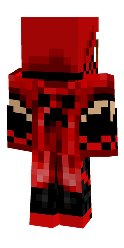 Black skin: body, back render
