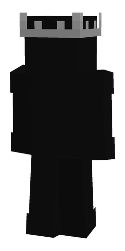 Black skin: body, back render