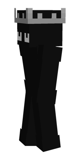 Black skin: body, left side render