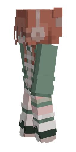 Gray skin: body, left side render