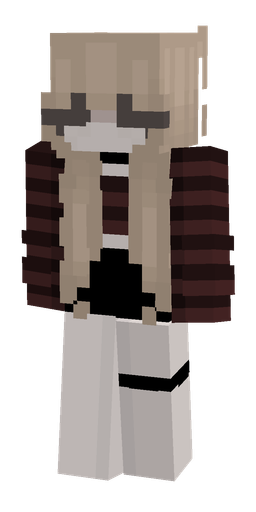 Black skin: body, front render