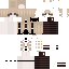 Black skin: raw texture render
