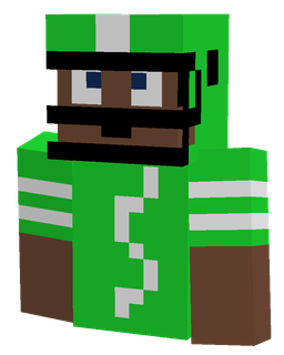 Black skin: bust render